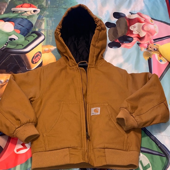 Carhartt Tan Pullover Hoodie - Picture 2 of 9